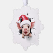 Carte Décorative Pig 3D (Gauche)