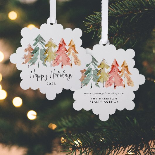 Carte Décorative Pins d'affaires Joyeux Noël