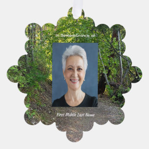 Carte Décorative Piste de prière de la photographie commémorative F