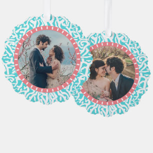 Carte Décorative Plage Coral Reef Côtière Nautique 2 Photos Personn