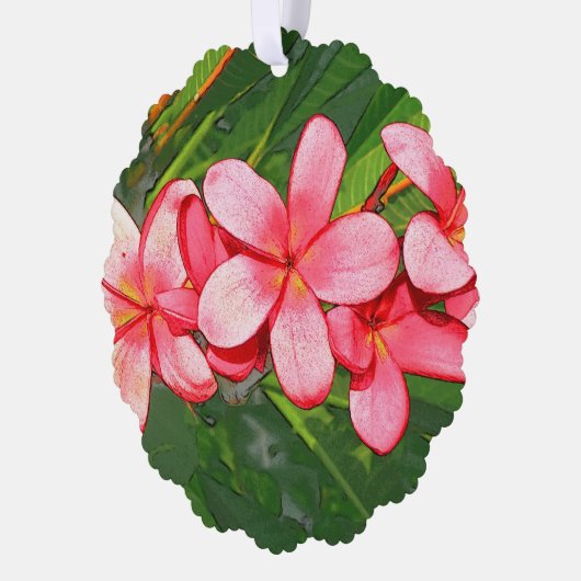 Carte Décorative Plumerias (Gauche)