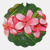 Carte Décorative Plumerias (Recto)