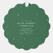 Carte Décorative Plus de plaisir joyeux mignon vert première photo  (Verso)