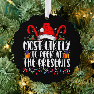 Carte Décorative Plus susceptible de jeter un coup d'œil aux cadeau