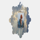 Carte Décorative Poem Memorial Keepsaké Angel Sky Nuages (Droite)