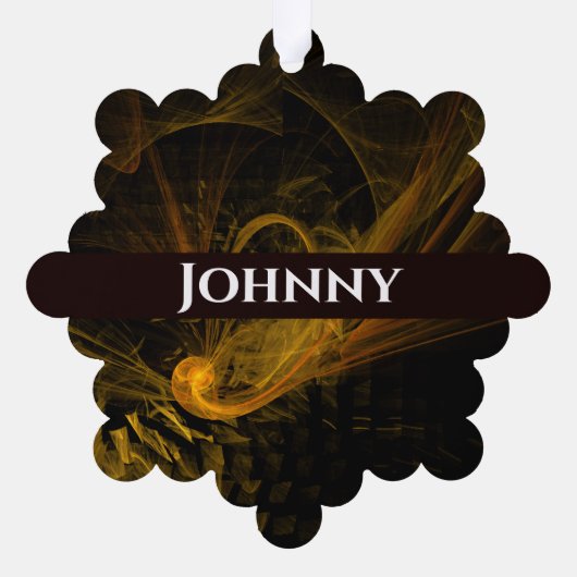 Carte Décorative Point de rupture Art Abstrait (Verso)