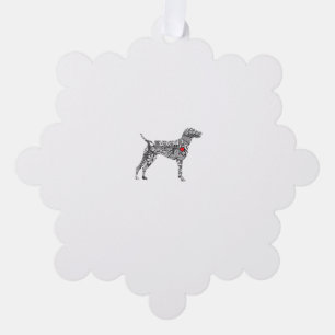 Carte Décorative Pointeur allemand Shorthair I GSP Chien Maman J'ai