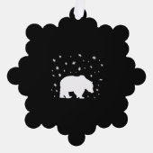 Carte Décorative Polar Bear in the Snow (Recto)