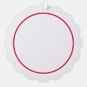 Carte Décorative Potier père Noël et magpies (Verso)