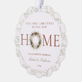 Carte Décorative Premier Noël à New Home Boho (Gauche)