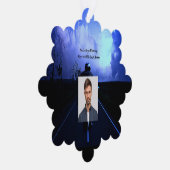 Carte Décorative Prière photo Memorial Motorcycle Biker (Droite)