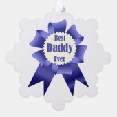 Carte Décorative Prix Best Daddy Ever pour le Père (Verso)