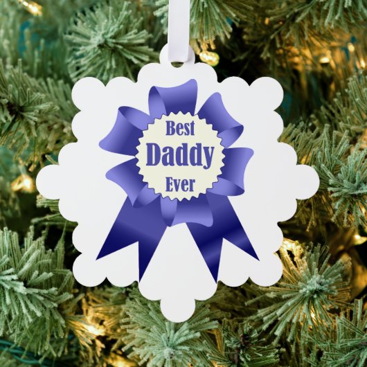 Carte Décorative Prix Best Daddy Ever pour le Père (Insitu (Arbre))