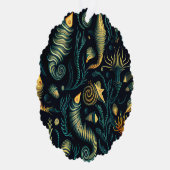 Carte Décorative Récifs Dorés (Droite)