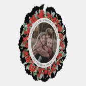 Carte Décorative Red Berries + Eucalyptus Holiday Wreath Photo  (Droite)