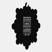 Carte Décorative rennes de noël (Droite)