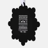 Carte Décorative rennes de noël (Gauche)