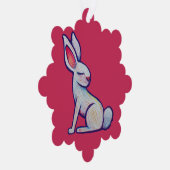 Carte Décorative Restez doux Lapin Lapin De Printemps (Droite)