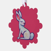 Carte Décorative Restez doux Lapin Lapin De Printemps (Gauche)