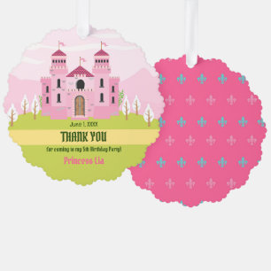 Carte Décorative Royal Princess Girl Birthday Party