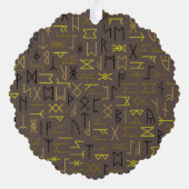 Carte Décorative Runes (Verso)