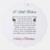 Carte Décorative Sable Rough Collie Cadeaux de Noël (Verso)