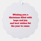 Carte Décorative Sauvez l'Amérique Trump 2024 (Verso)