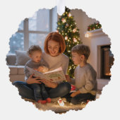 Carte Décorative Scandi Neutral Scribbles Joyeux Noël Keepsaké (Verso)