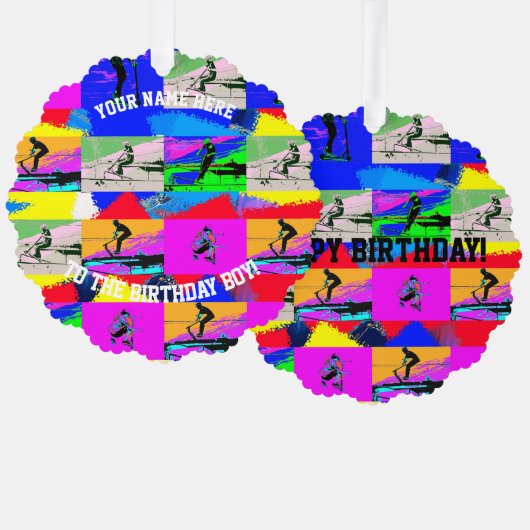 Carte Décorative Scoot - Stunt Scooter Rider (Recto/Verso)