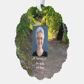 Carte Décorative Sentier forestier d'arbres de chemin de prière de (Gauche)