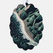 Carte Décorative Serene Shores (Gauche)