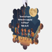 Carte Décorative Sérénité du flocon de neige : Papier mat de style (Gauche)