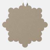 Carte Décorative Serviettes de Noël chrétiennes (Verso)