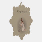 Carte Décorative Serviettes de Noël chrétiennes (Droite)