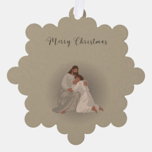 Carte Décorative Serviettes de Noël chrétiennes