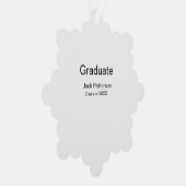 Carte Décorative simple diplôme minimal ajouter nom classe moderne (Droite)