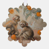 Carte Décorative Singes - Papier à lettres (Recto)