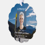 Carte Décorative Skieur chrétien Ski Memorial Cadeau de souvenir (Gauche)