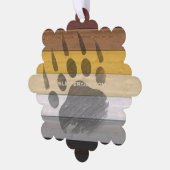 Carte Décorative SlipperyJoe's Bear Pride drapeau de la texture du  (Gauche)