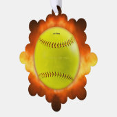 Carte Décorative SlipperyJoe's jaune balle de feu de balle de feu r (Gauche)