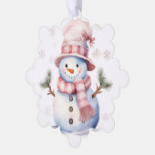 Carte Décorative Snowman givré (Gauche)