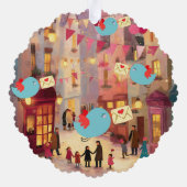 CARTE DÉCORATIVE SO MANY VALENTINES FOR DELIVERY (Verso)