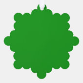 Carte Décorative Sock Monkey Peace Bus Paper Ornament Card (Verso)