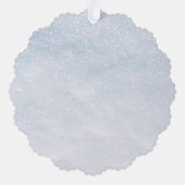 Carte Décorative Soirée de Noël Elegant Red Deer Moose Gold Snow (Verso)