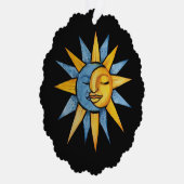 Carte Décorative Soleil et Lune (Droite)