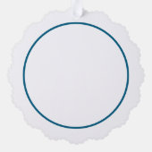 Carte Décorative Sommes de Noël heureuses (Verso)