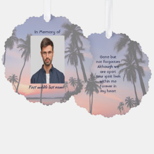 Carte Décorative Souvenir mémorial océan mer tropical plage
