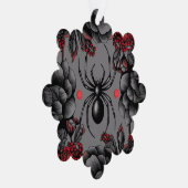 Carte Décorative Spider Floral design style gothique (Droite)