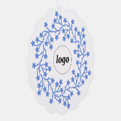 Carte Décorative Star Wreath Logo Business (Droite)