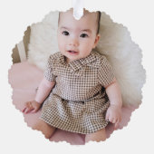 Carte Décorative Statistiques sur les naissances Noël (Verso)